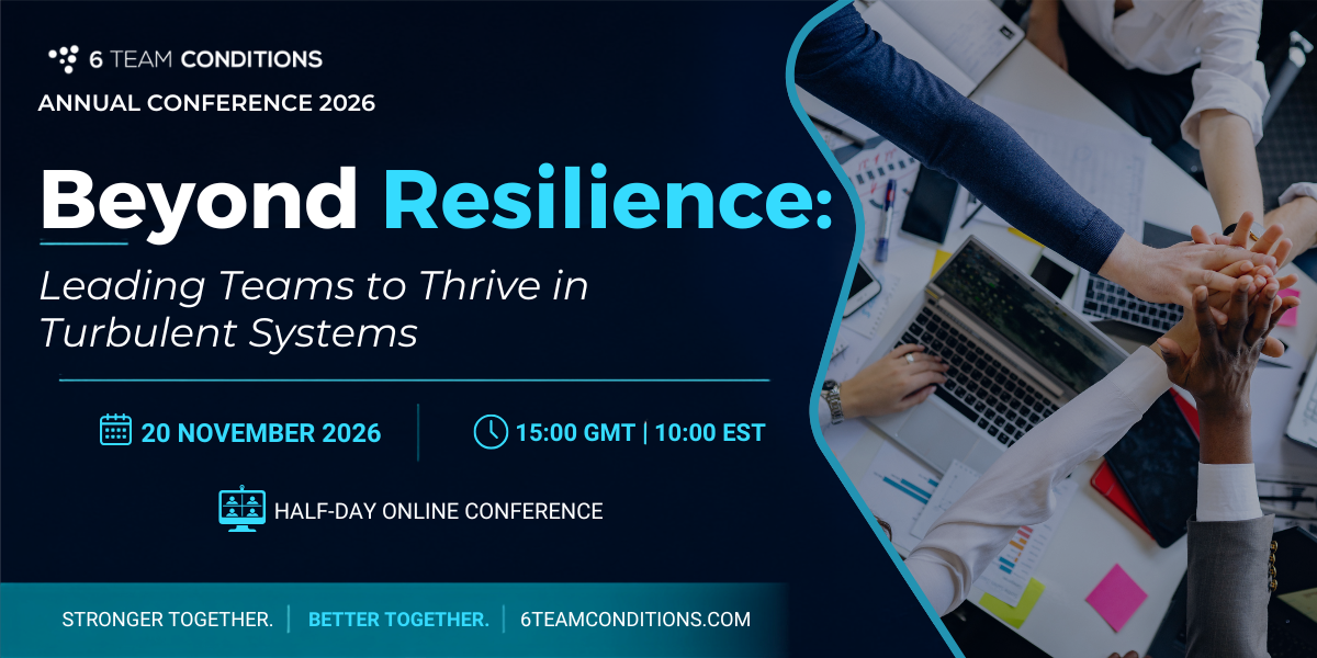 Beyond Resilience