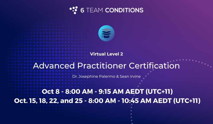 Virtual Advanced Practitioner Certification - October 2024 | 6TC