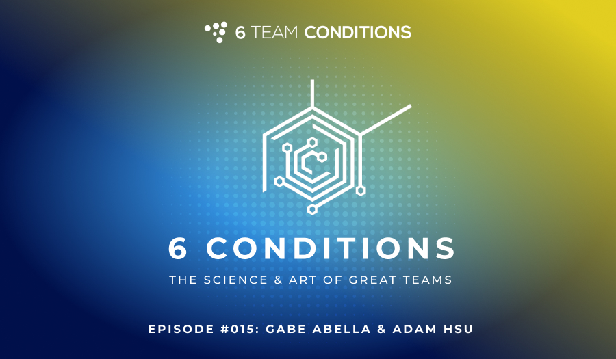 Episode #15: Organizational Agility & The 6 Conditions | Special Guests: Gabe Abella & Adam Hsu