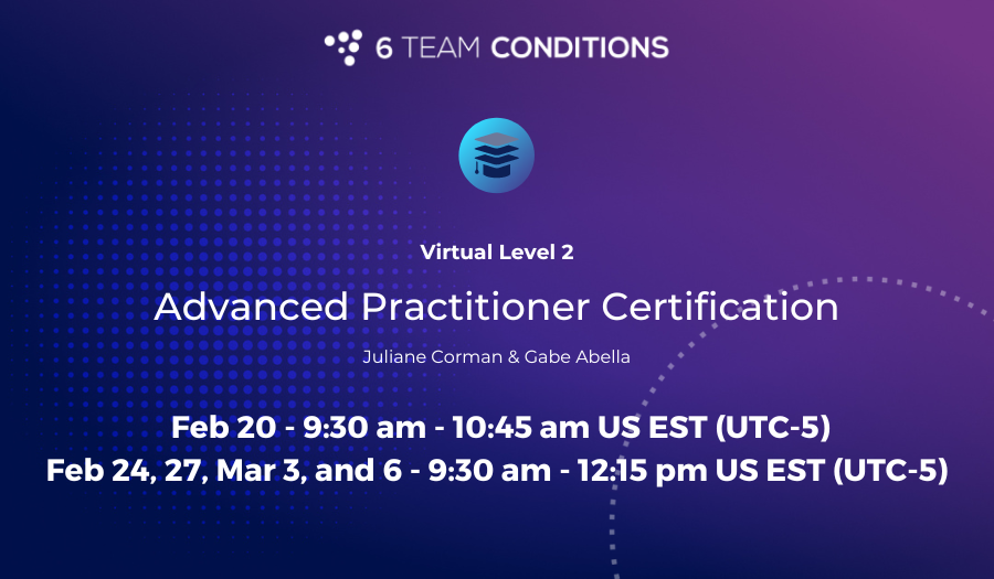 Virtual Advanced Practitioner Certification - February 2025 | 6TC