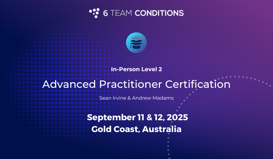 In-Person Advanced Practitioner Certification - September 2025 | 6TC