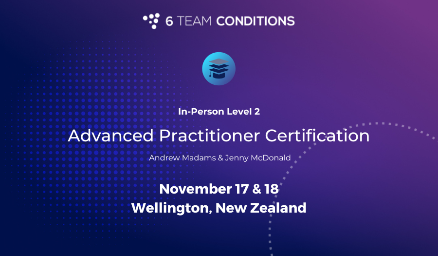 In-Person Advanced Practitioner Certification - November 2025 | 6TC