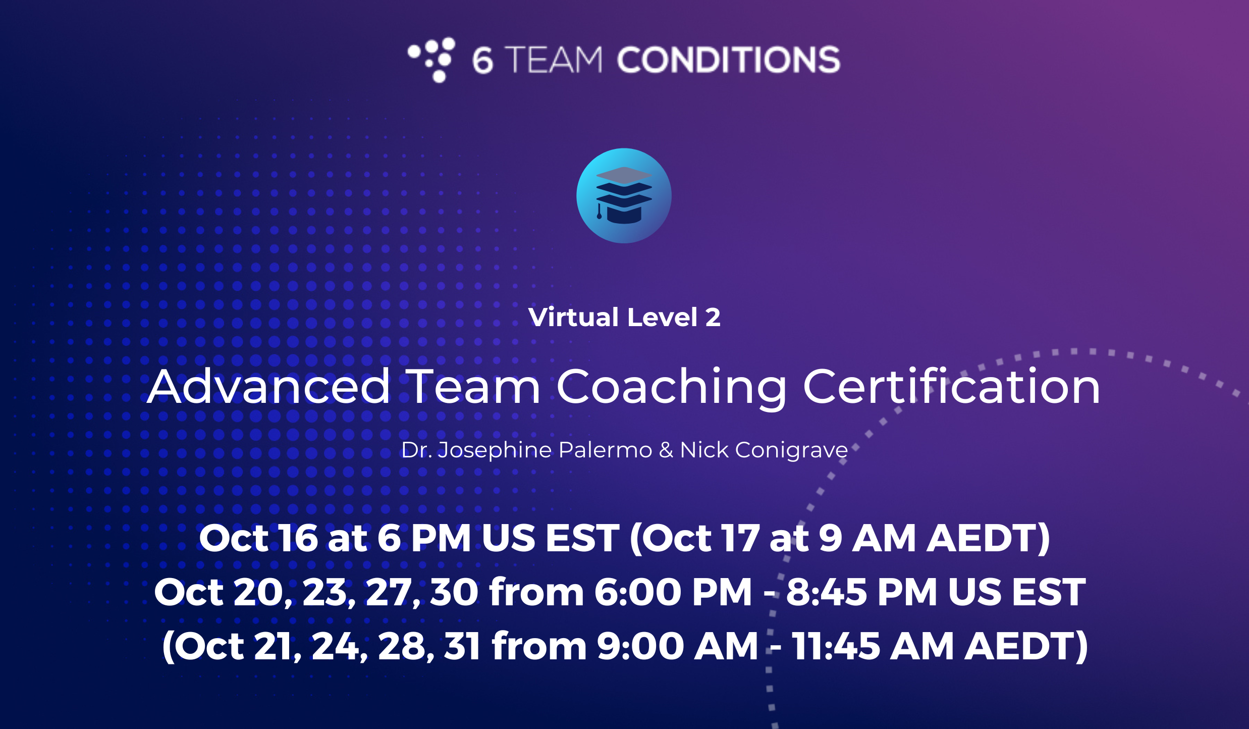 Virtual Advanced Practitioner Certification - Oct 2025 | 6TC