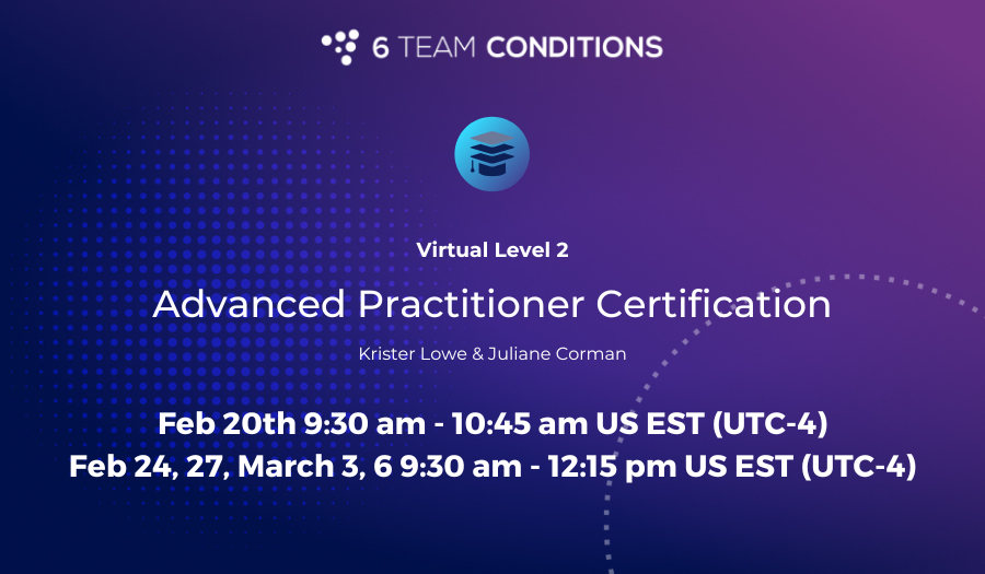 Virtual Advanced Practitioner Certification - February 2025 | 6TC