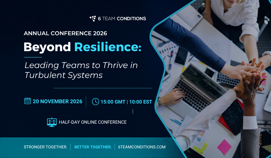Beyond Resilience: Leading Teams to Thrive in Turbulent Systems